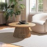 Table basse ronde pied central | Collection Amy Table basse ronde pied central | Collection Amy