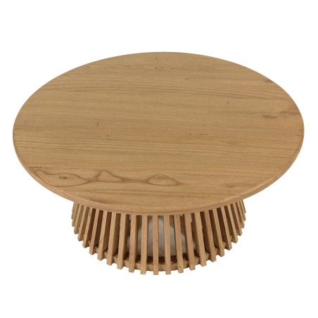 Round coffee table with central leg | Amy Collection