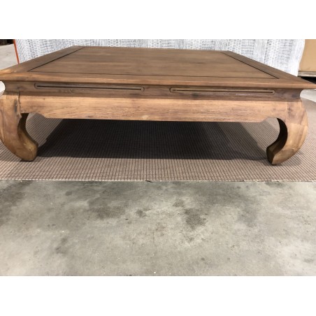 SECOND-HAND - Opium table 120x120cm in recycled teak
