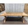 SECOND-HAND - Rectangular dining table 220x100cm recycled pine wood