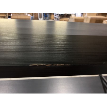 SECONDE MAIN - Étagère 10 niches 5 niveaux noire piètement métal