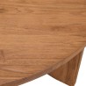 Table basse ronde D100cm en teck recyclé | Collection Sixtine