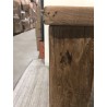 SECONDE MAIN - Table à manger rectangulaire marron 200x90cm bois Pin recyclé