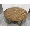 Teak wood garden table for 4/5 people | Second life