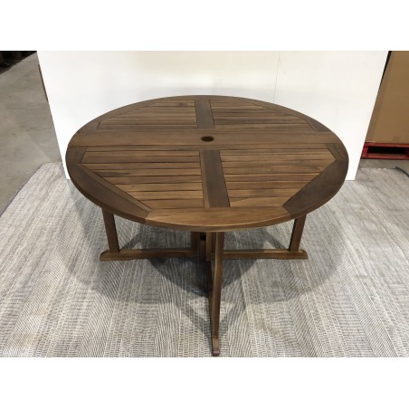 Table de jardin 4/5 pers.- table ronde | SECONDE MAIN