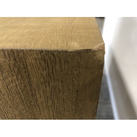 SECOND-HAND - Natural wood sideboard with 1 door and 3 drawers