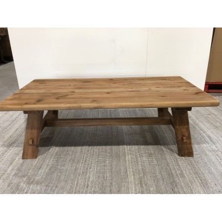SANDY Rectangular Coffee Table 140x70cm - Recycled Pine Wood