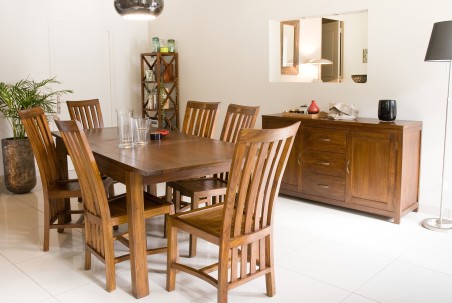 Lot de 2 chaises baléro bois LORINE