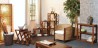 LORINE Rattan Cabriolet Armchair with Cushion