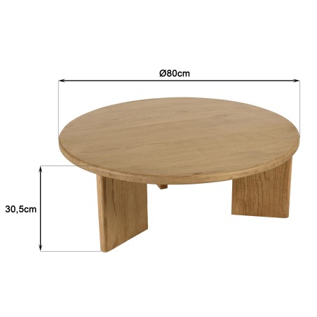80cm round coffee table | Second Hand