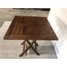 MAEVA Garden Table for 2 People - Teak Wood - 70 x 70 cm MAEVA Garden Table for 2 People - Teak Wood - 70 x 70 cm