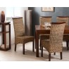 LORINE Brown 3-tier Shelf in Mindi Wood - Exotic Home Decor