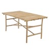 Bamboo dining table 160x80cm | Vital Collection