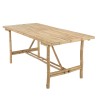 Bamboo dining table 180x80cm | Vital Collection