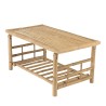 Rectangular bamboo coffee table 90x49cm | Vital Collection