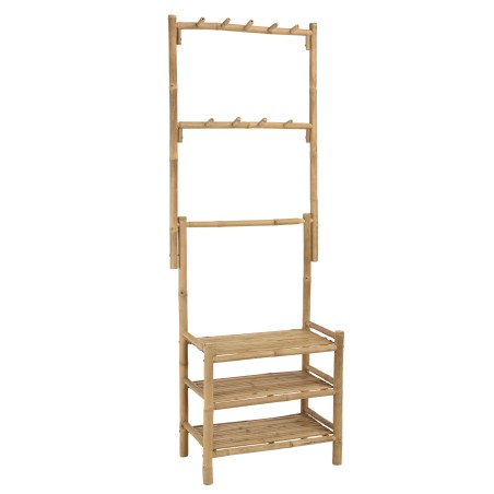 3-tier shelf and bamboo towel rack | Vital Collection