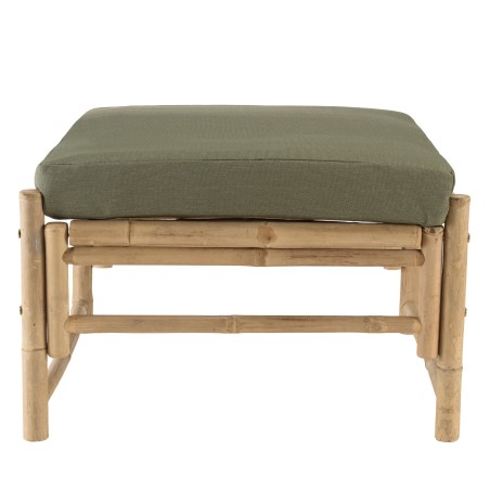 Canapé 3 p. 1 pouf 1 table basse bambou  | Collection Vital