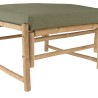 Canapé 3 p. 1 pouf 1 table basse bambou  | Collection Vital