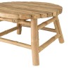 Canapé 3 p. 1 pouf 1 table basse bambou  | Collection Vital