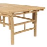 Canapé 6 places et 1 table basse en bambou | Collection Vital