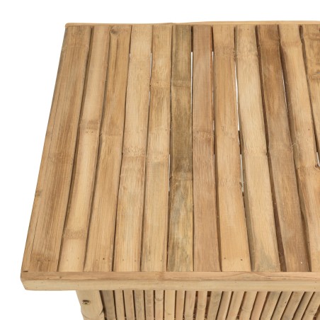 1 bar, 1 parasol et 2 tabourets avec dossier bambou | Collection Vital