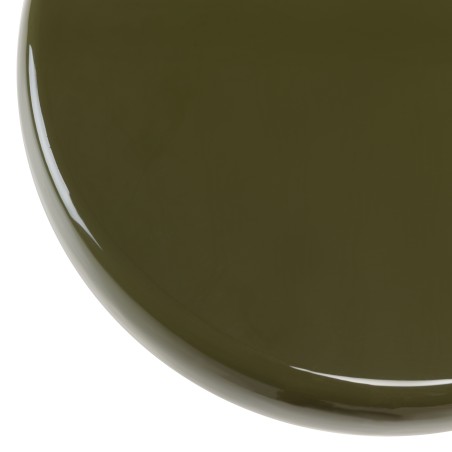 Table d'appoint design en fer couleur vert sapin | Collection HORTENSE