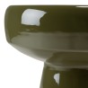 Table d'appoint design en fer couleur vert sapin | Collection HORTENSE