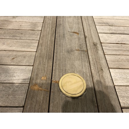 SECONDE MAIN - Table de jardin en bois Teck - 10/12 pers