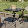 Table de jardin carrée 2 personnes 70x70cm | SECONDE MAIN