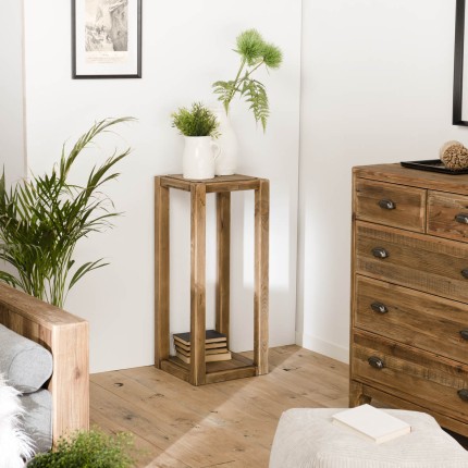 Sellette marron bois Pin recyclé - Seconde Main - Livraison rapide