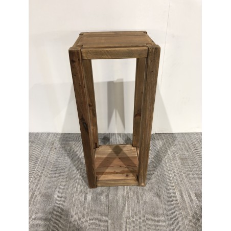 Sellette marron bois Pin recyclé - Seconde Main - Livraison rapide