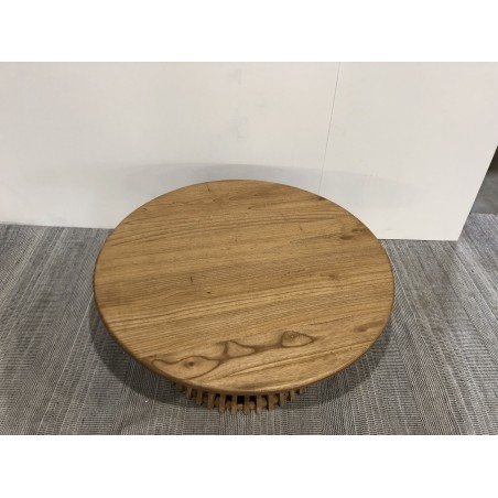 Table basse ronde pied central | Seconde Vie