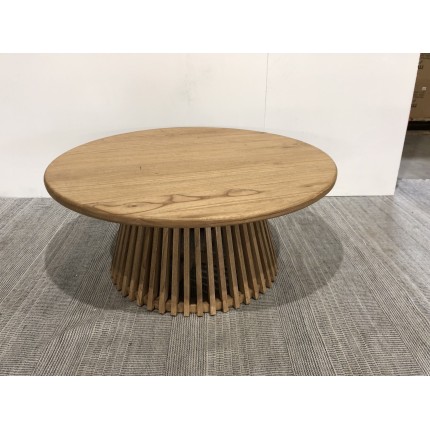 Table basse ronde pied central | Seconde Vie