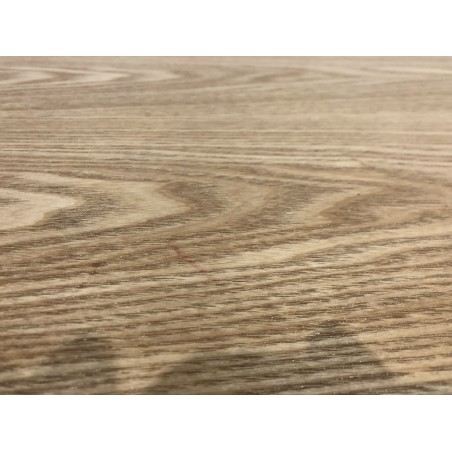 Meuble TV en bois 2 portes cannage naturel pieds métal noir | Seconde main