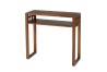 LORINE Brown Rectangular Console Table - Modern Mindi Wood Furniture