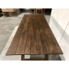 Table rectangulaire pliante 220x90cm acacia | SECONDE MAIN