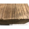 SECOND-HAND - Brown rectangular Scandi coffee table with 4 wooden drawers
