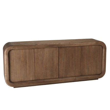 Buffet 4 portes en bois de mindi | Collection Romy | Macabane