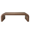 Sleek coffee table in mindi wood | Romy Collection | Macabane