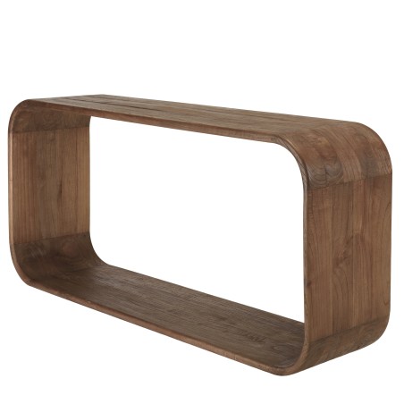 Rounded console table in mindi wood | Romy Collection | Macabane