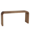 Sleek console table in mindi wood | Romy Collection