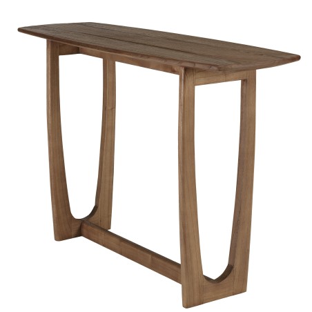 120cm mindi wood console table - Romy Collection