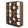 Symmetrical bookcase in mindi wood | Romy Collection | Macabane