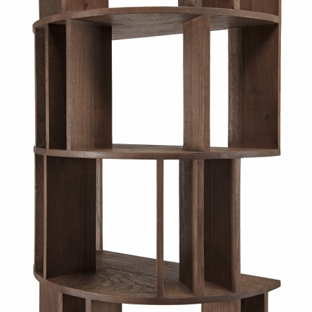 Mindi wood art library | Romy Collection | Macabane