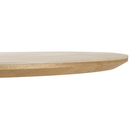 Dining table 200x90cm ceramic top with wooden legs | Ugo Collection