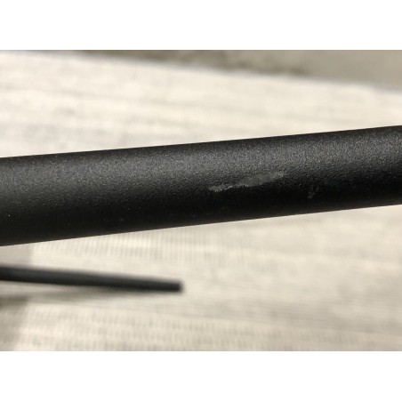 Lot de 2 chaises tissu écru dossier arrondi pieds acier noir | Seconde main