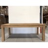 SECOND-HAND - Brown dining table 200x90cm Recycled pine