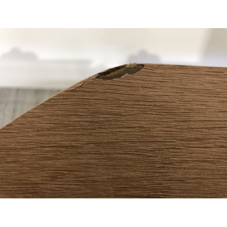 Retro-style wooden coffee table with 2 drawers, pine | Second-hand