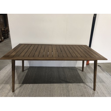 Table de jardin 8/10 personnes 180/240x100x75 cm en bois d'acacia | Seconde Vie