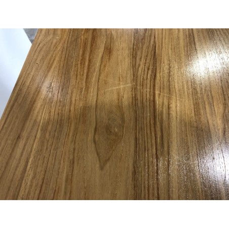 Meuble TV marron 3 tiroirs Teck | Seconde Main